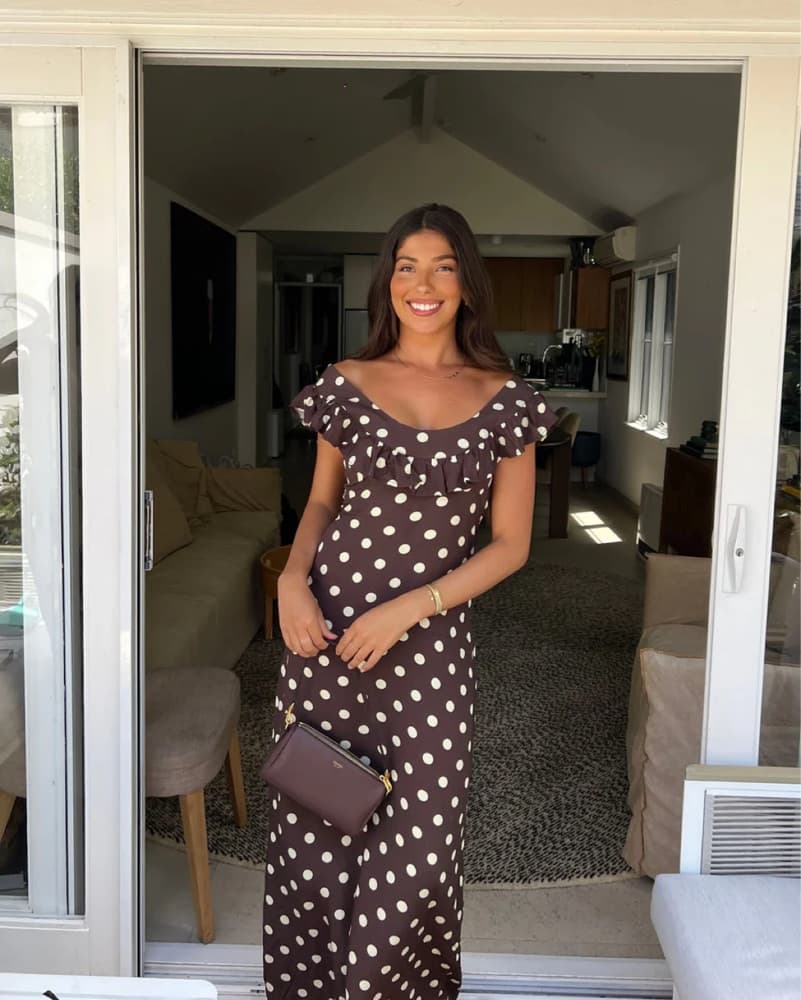 Design By Si Luna Polka Dot Maxi Dress - Image 4