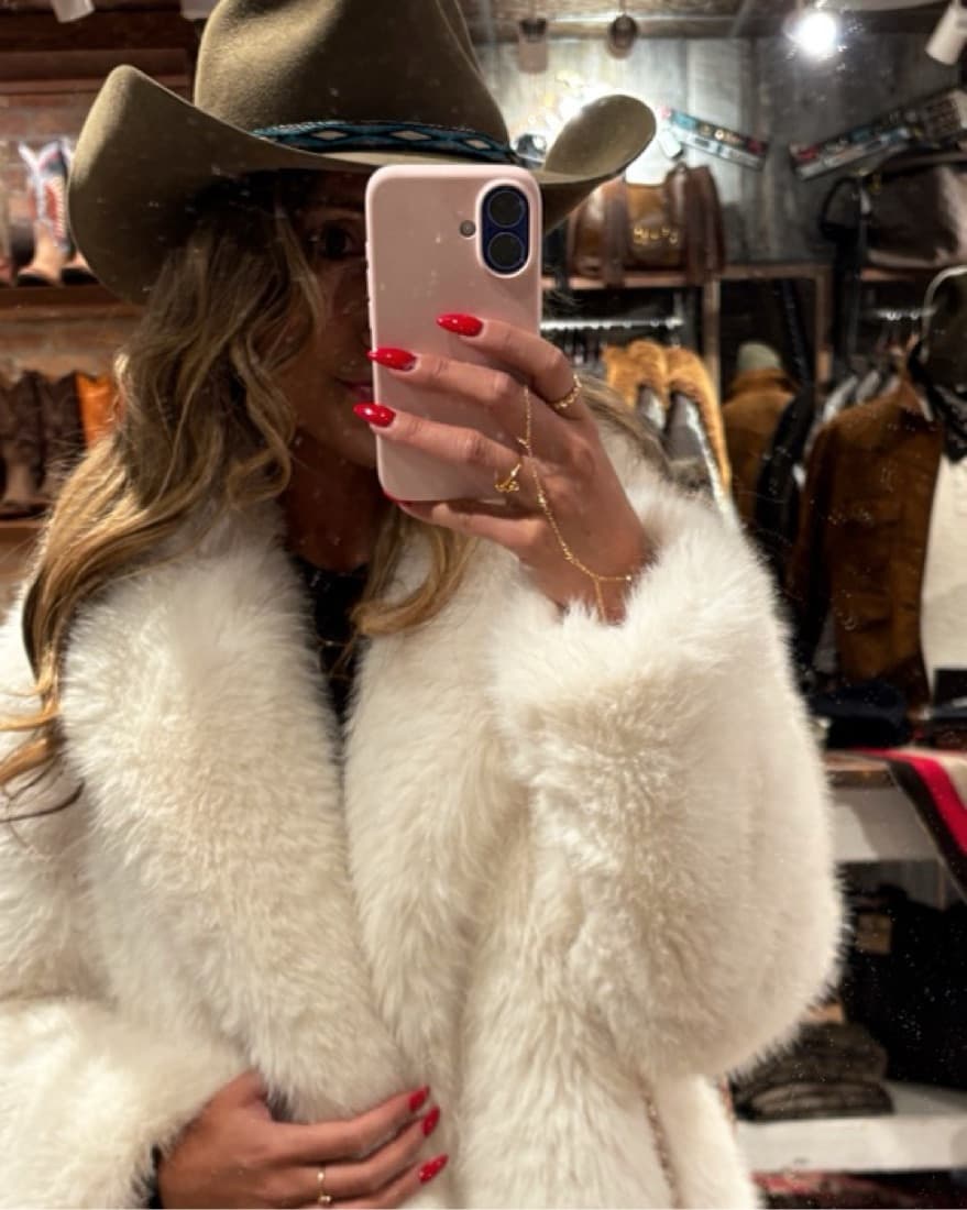 Women's Faux Fur Jacket - Image 3