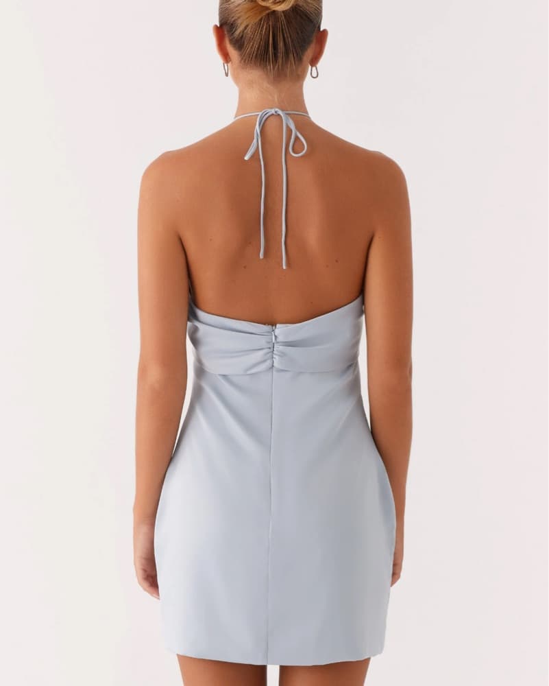 Peppermayo Cecilia Mini Dress Blue  - Image 4