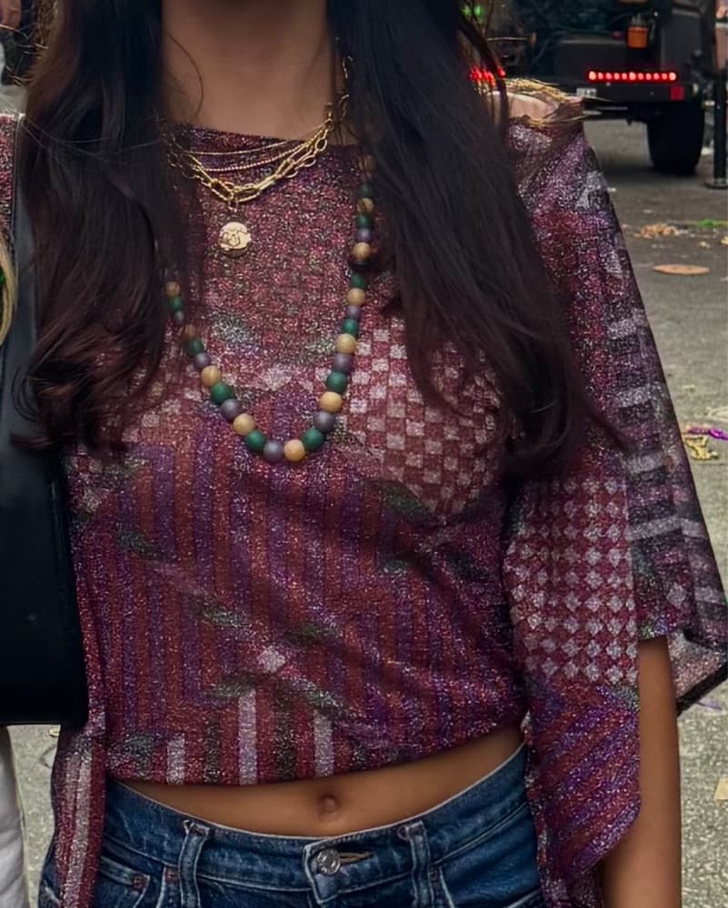 Missoni Sparkly Top - Image 1
