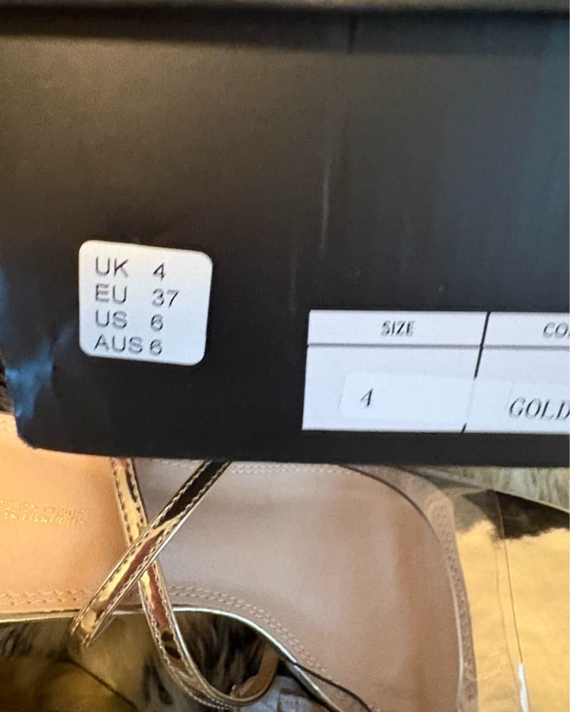 Metallic Platform Sandals - Image 5