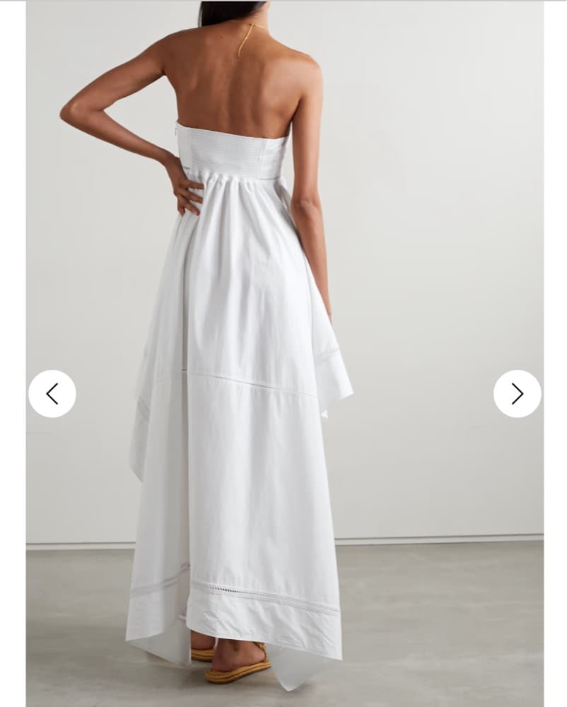 ALC Blanca White Dress - Image 2