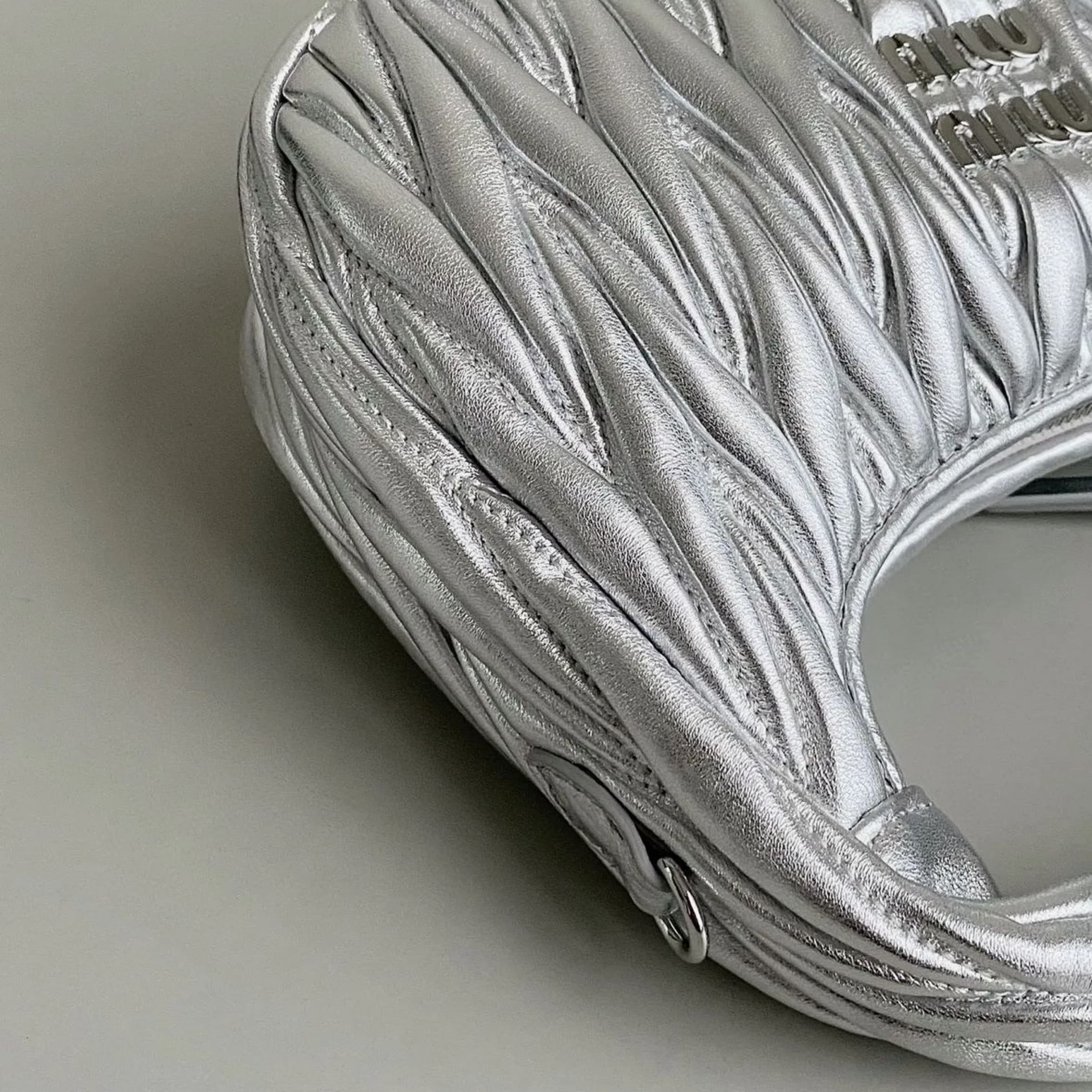 miu miu silver bag - Image 5
