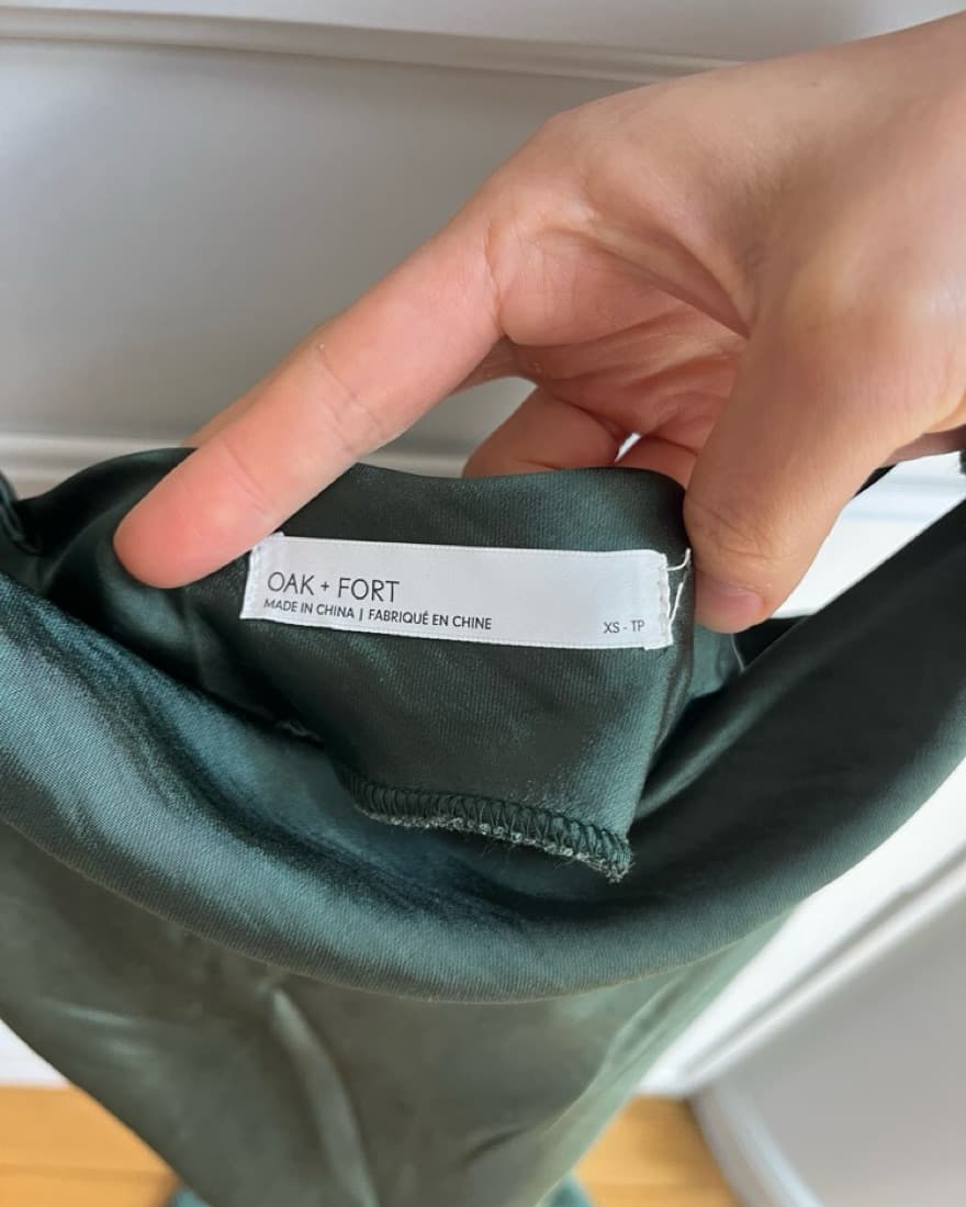 Forest Green Midi Slip Dress - Image 4