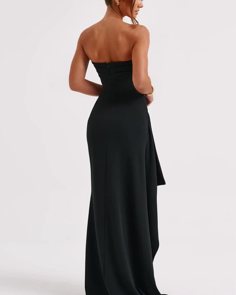 Babyboo Black Zafira Maxi Dress - Image 2