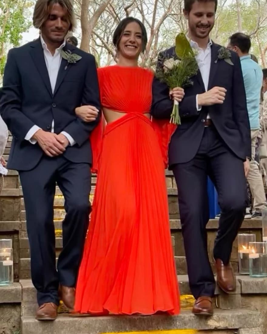 Alexis Laurnea Dress - Burnt Orange - Image 4
