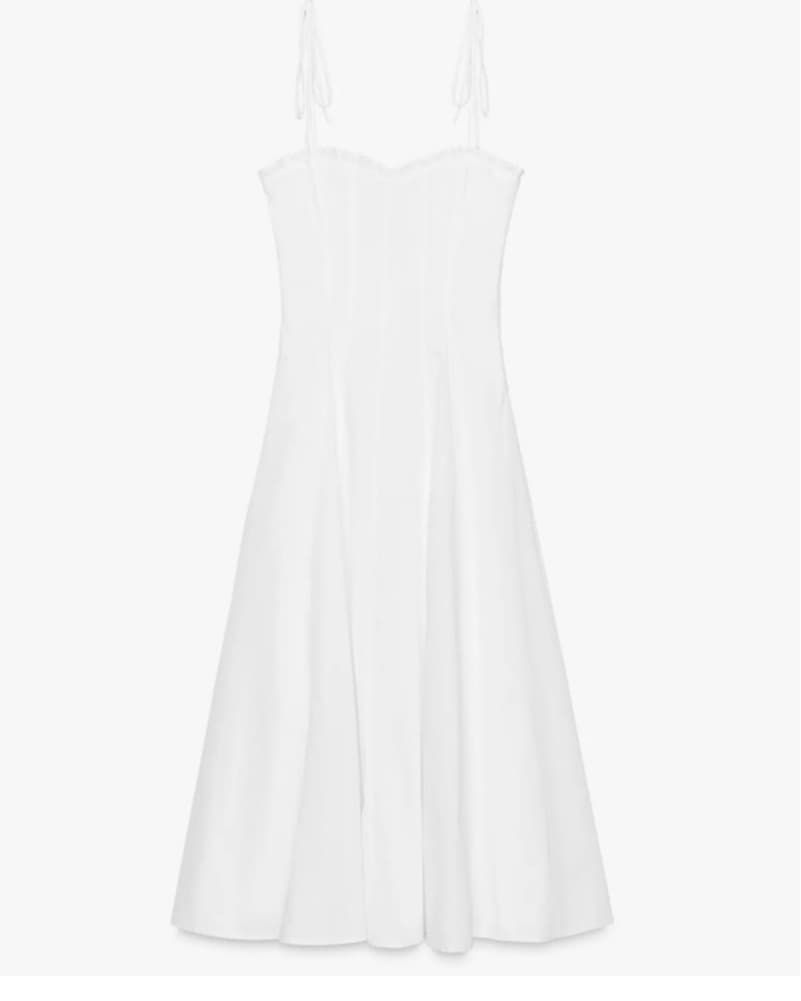 ZARA White Maxi Dress - Image 2