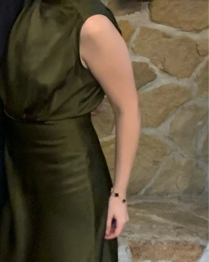 Olive Green Lulu’s Dress - Image 3