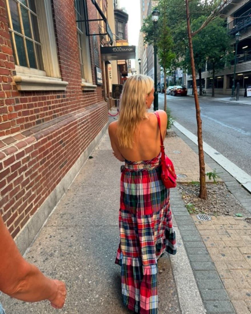 Ralph Lauren Plaid Maxi Dress - Image 2