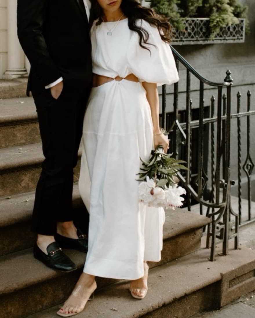 Ser.o.ya White Dress- Bridal - Image 5