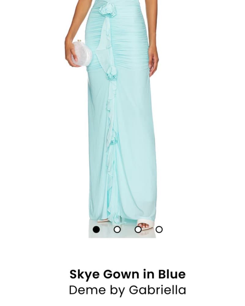 Sky Gown In Blue, Deme By Gabriella  - Image 2