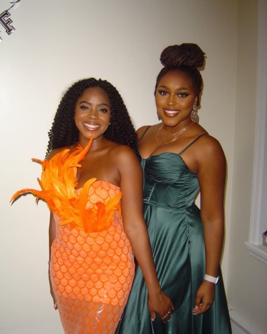 Orange Gala Gown!  - Image 4