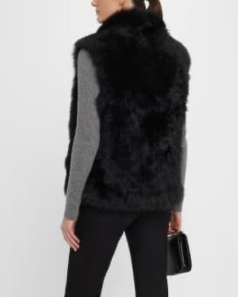 Select Lamb Shearling Vest | gorski  - Image 3