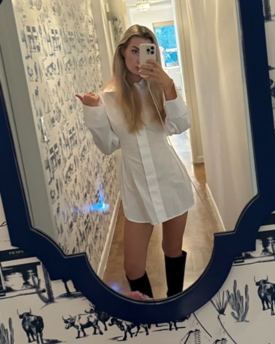 Staud Cindy Shirt Dress  - Image 5