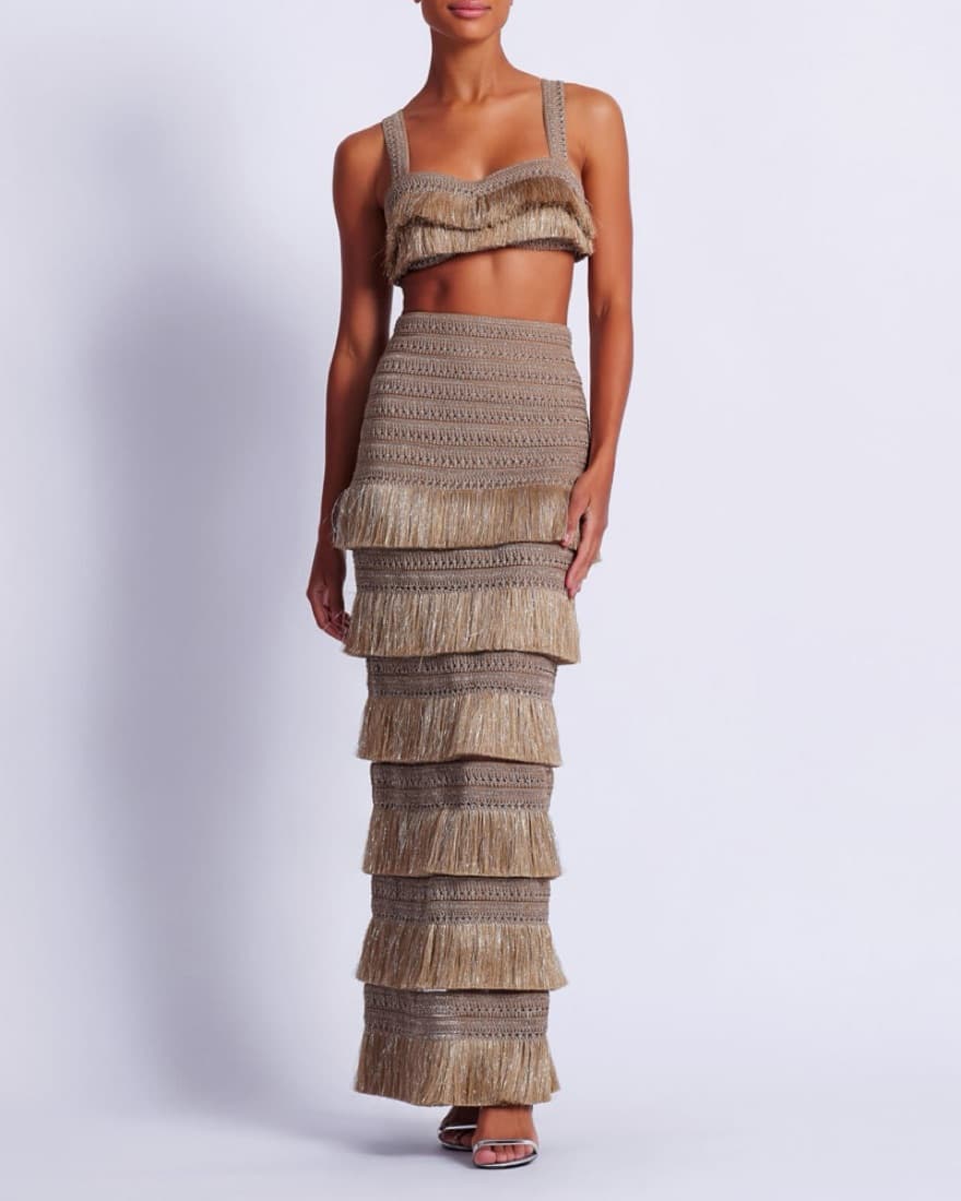 PatBo Fringe Dress Set  - Image 1