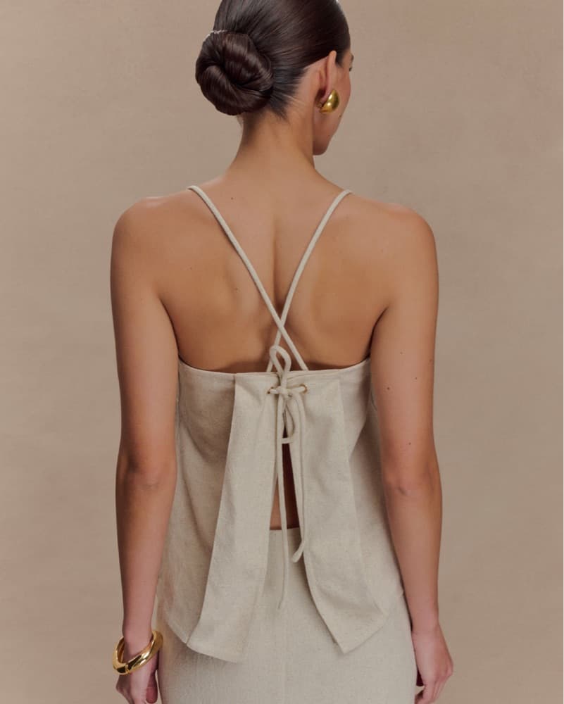 Meshki Casey Linen Skirt Set  - Image 6