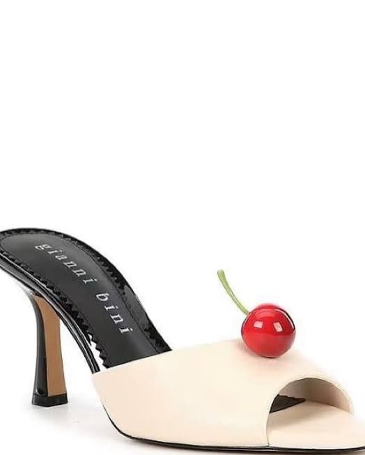 gianni bini cherry heels – sz9.5 🍒 - Image 1