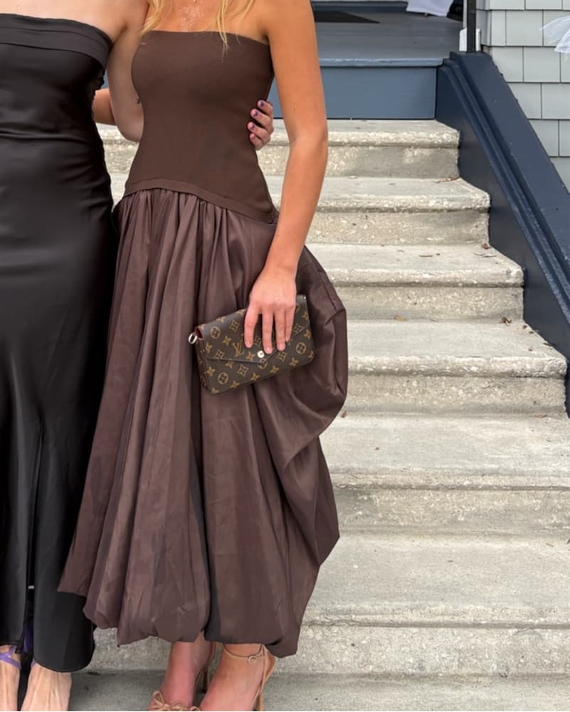 Brown Simkhai Maxi Dress(S) - Image 3