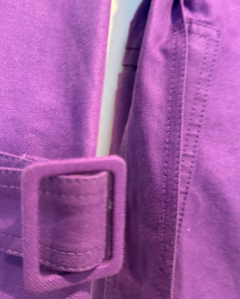 purple banana 🍌 republic trenchcoat - Image 6