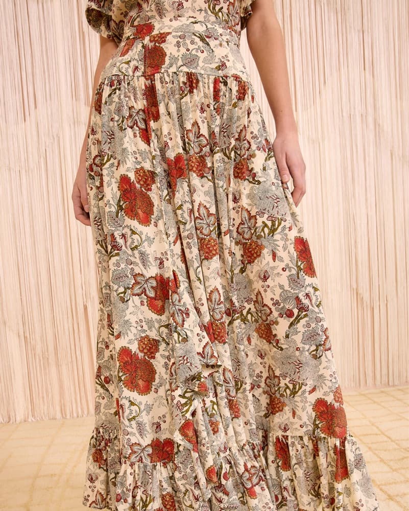 Ulla Johnson Lilou Silk Skirt - Image 2