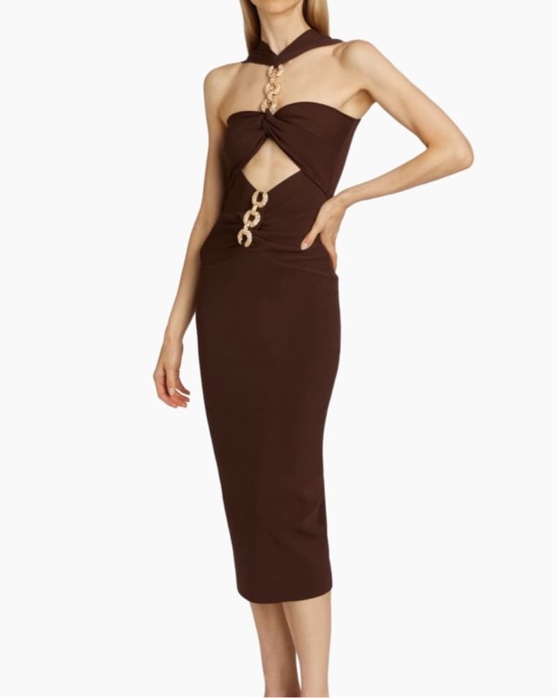 Cult gaia Chain Bodycon Dress - Image 1