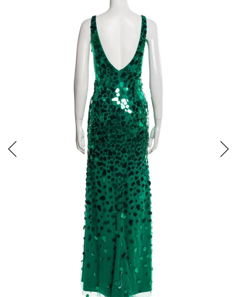Jovani Emerald Prom/formal Gown - Image 3
