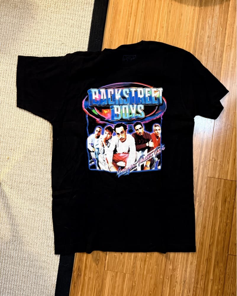 Vintage Backstreet Boys Concert T-Shirt - Image 4