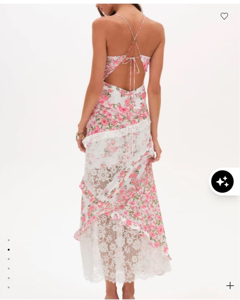 For Love & Lemons Rosalyn Maxi Dress - Image 2