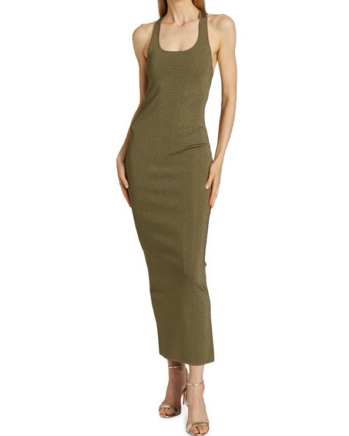Ronny Kobo Agathe Embellished Knit Maxi - Image 4