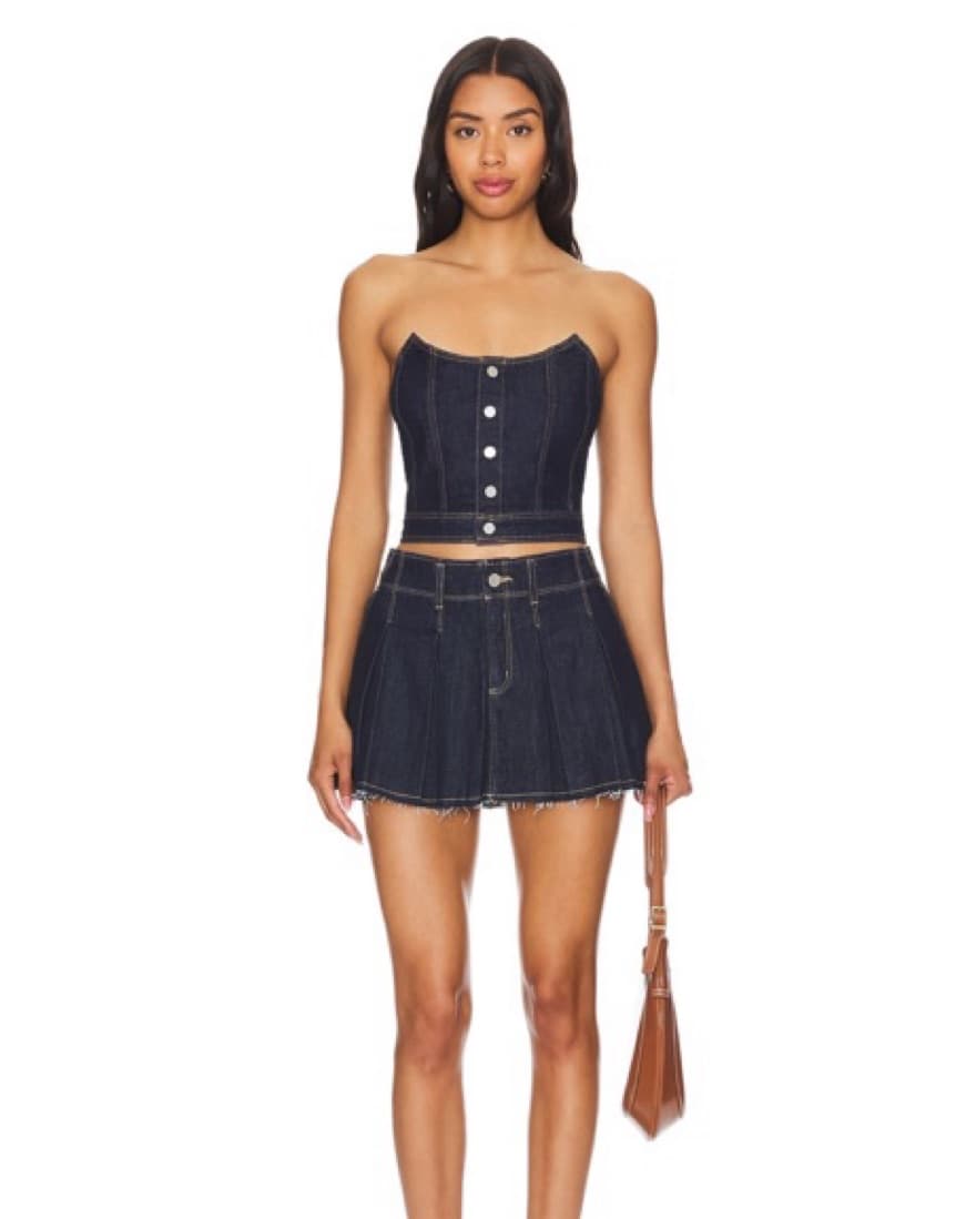 Abrand Jean Top And Skirt Set - Image 1