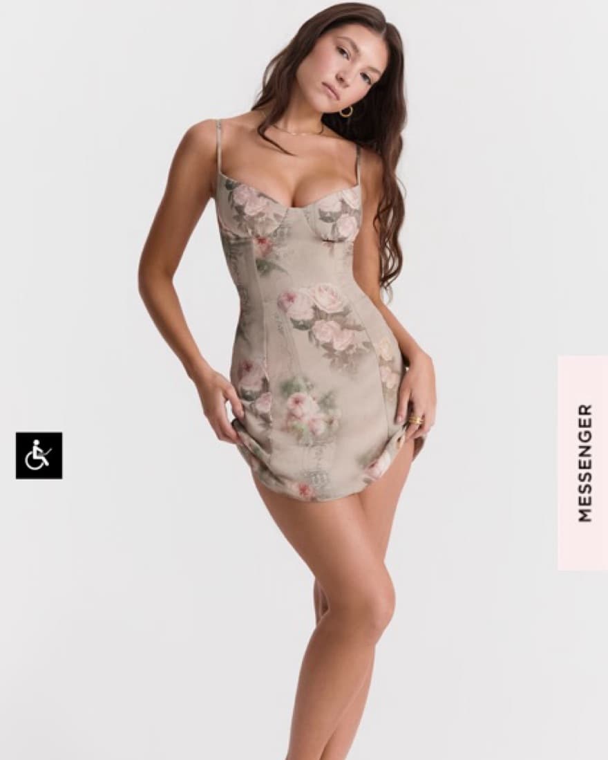 HouseOfCB Christiana Vintage Floral Dres - Image 5