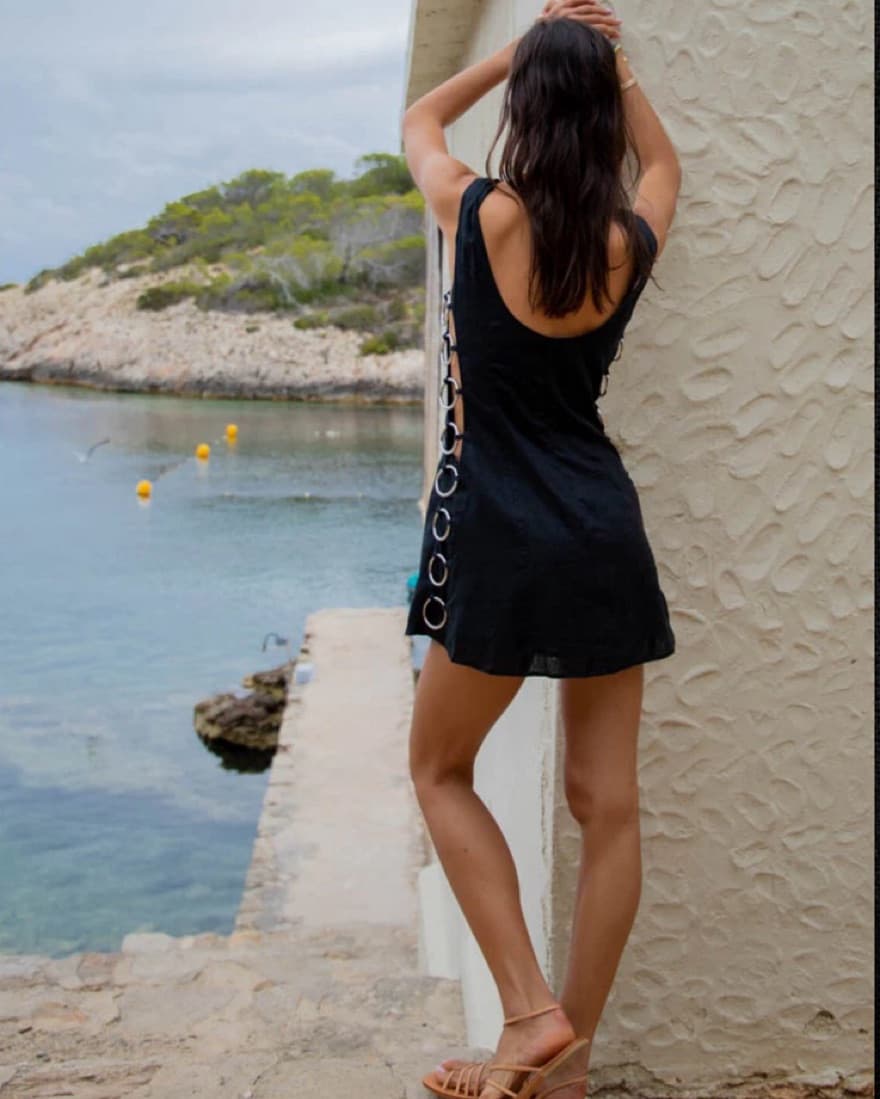 Vrg Girl Mini Dress with Rings - Image 4