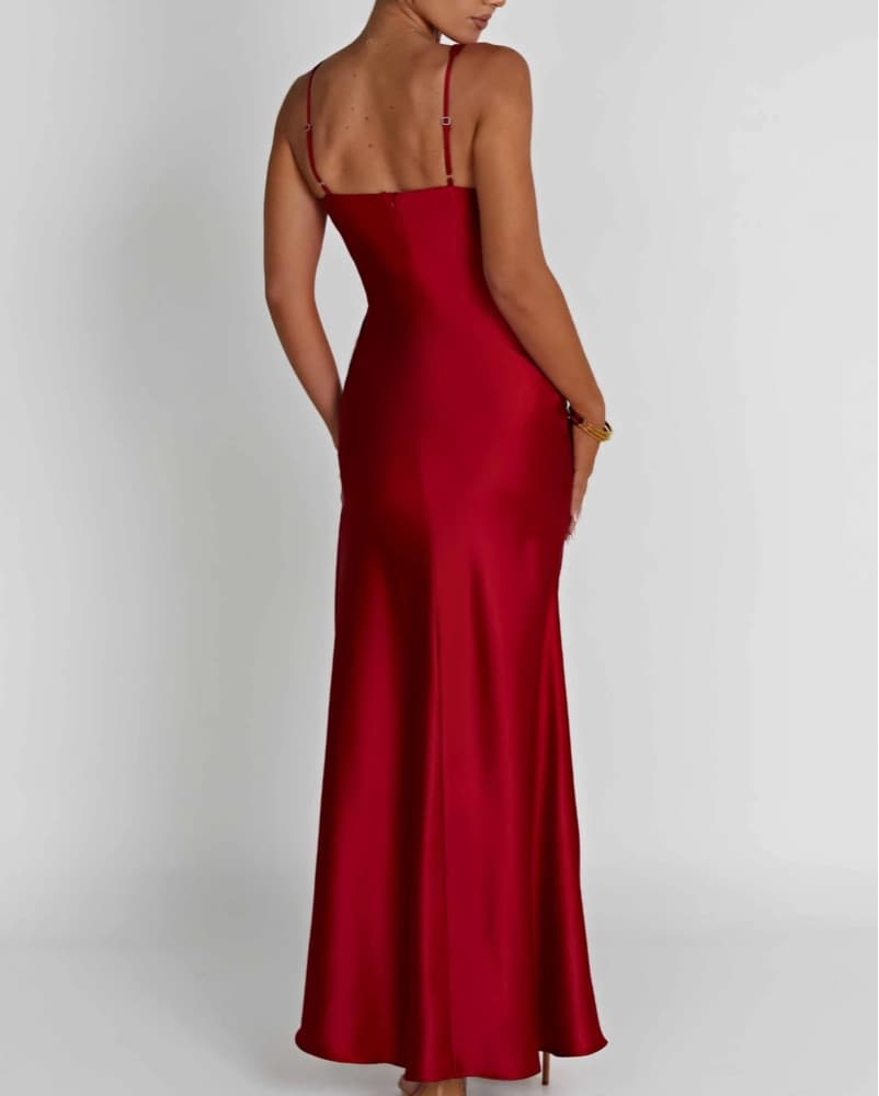 Red Maxi Dress - Image 2