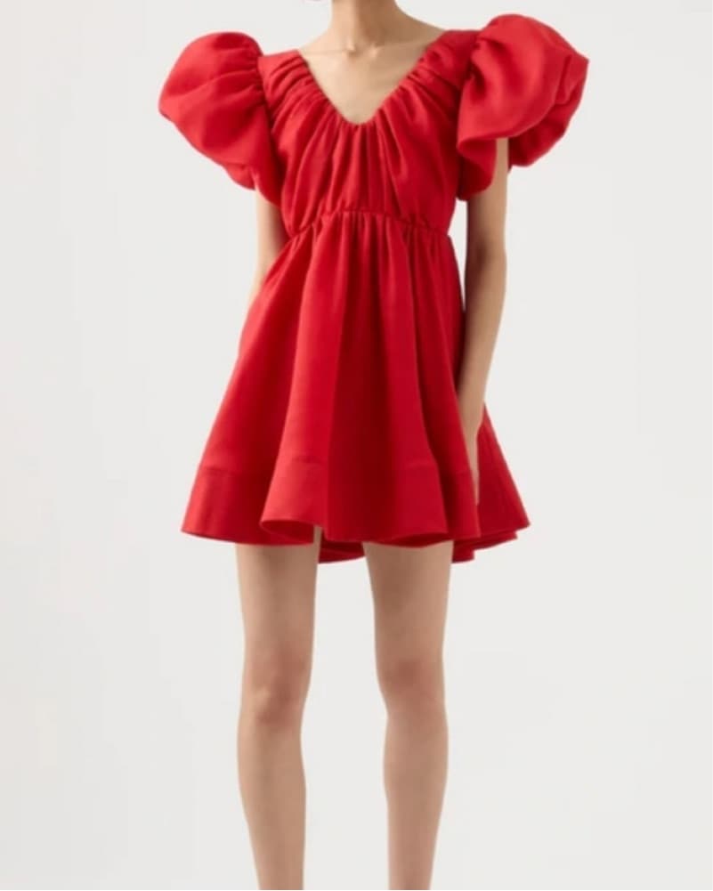 Aje Bow Back Mini Dress - Image 3