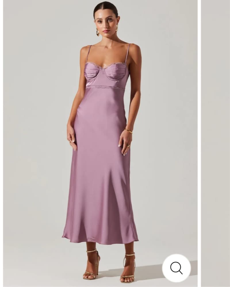 ASTR the Label Purple Satin  - Image 1