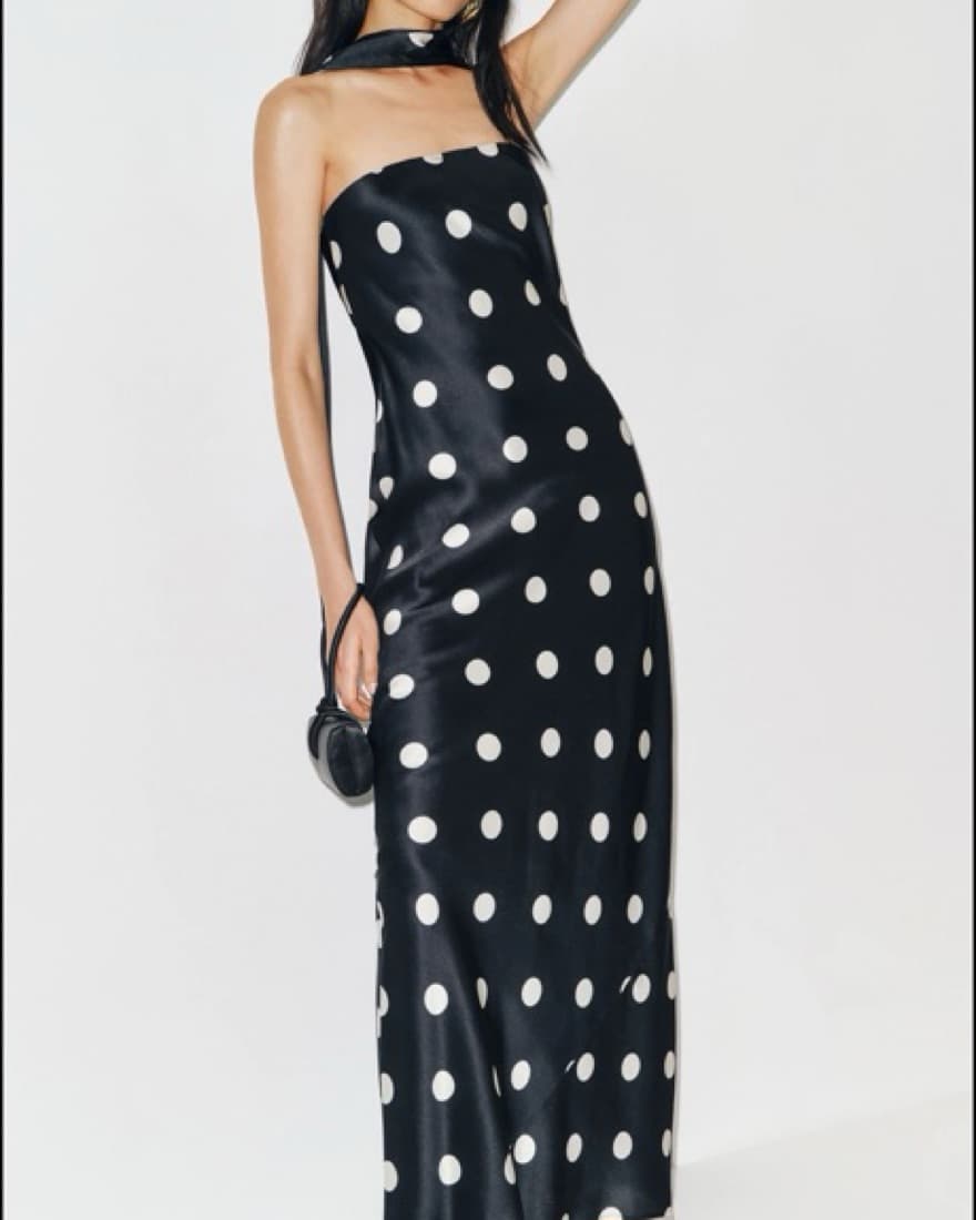 Reformation Polka Dot Dress - Image 2