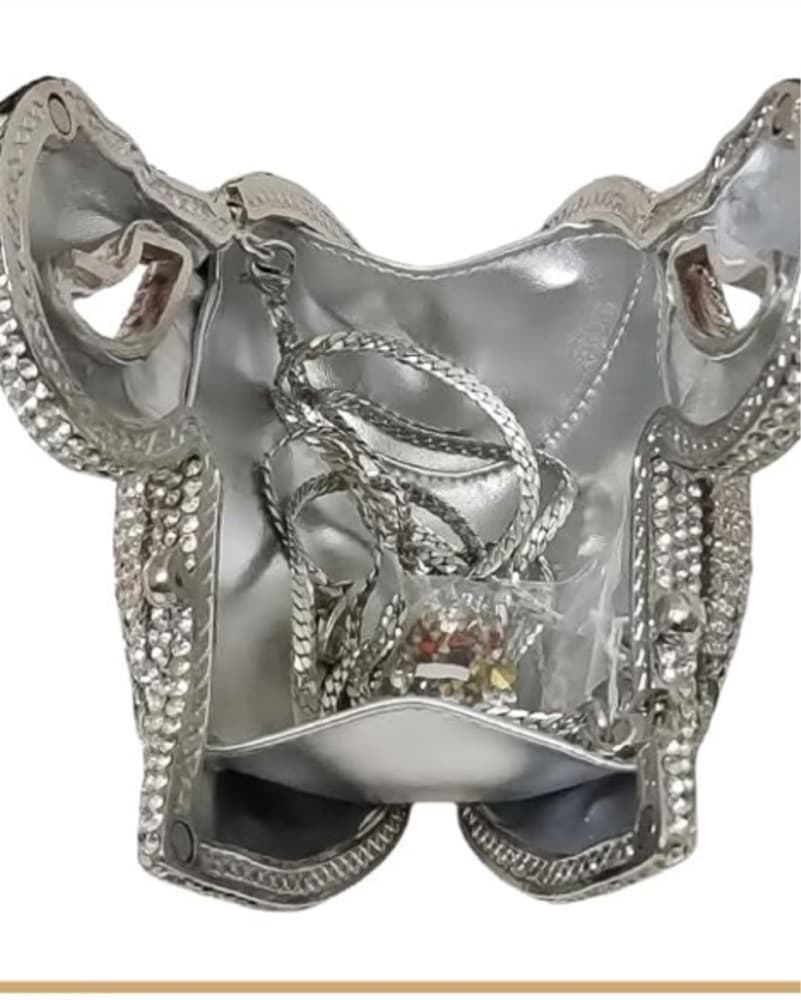 Judith Leiber Swan Clutch / Purse - Image 4