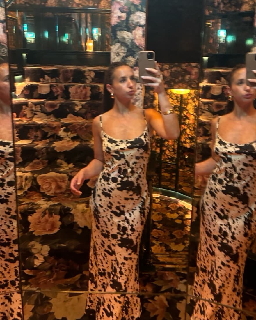 Printed Maxi Dress - Image 3