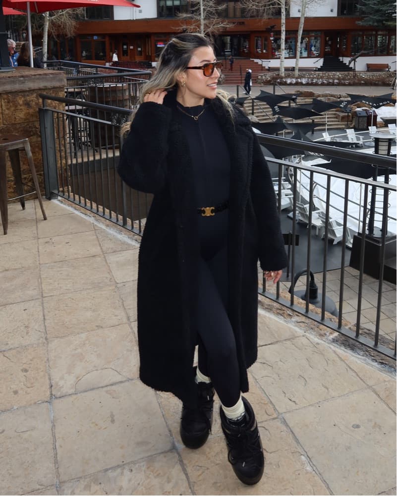 Glossy Black Moon Boots - Image 4