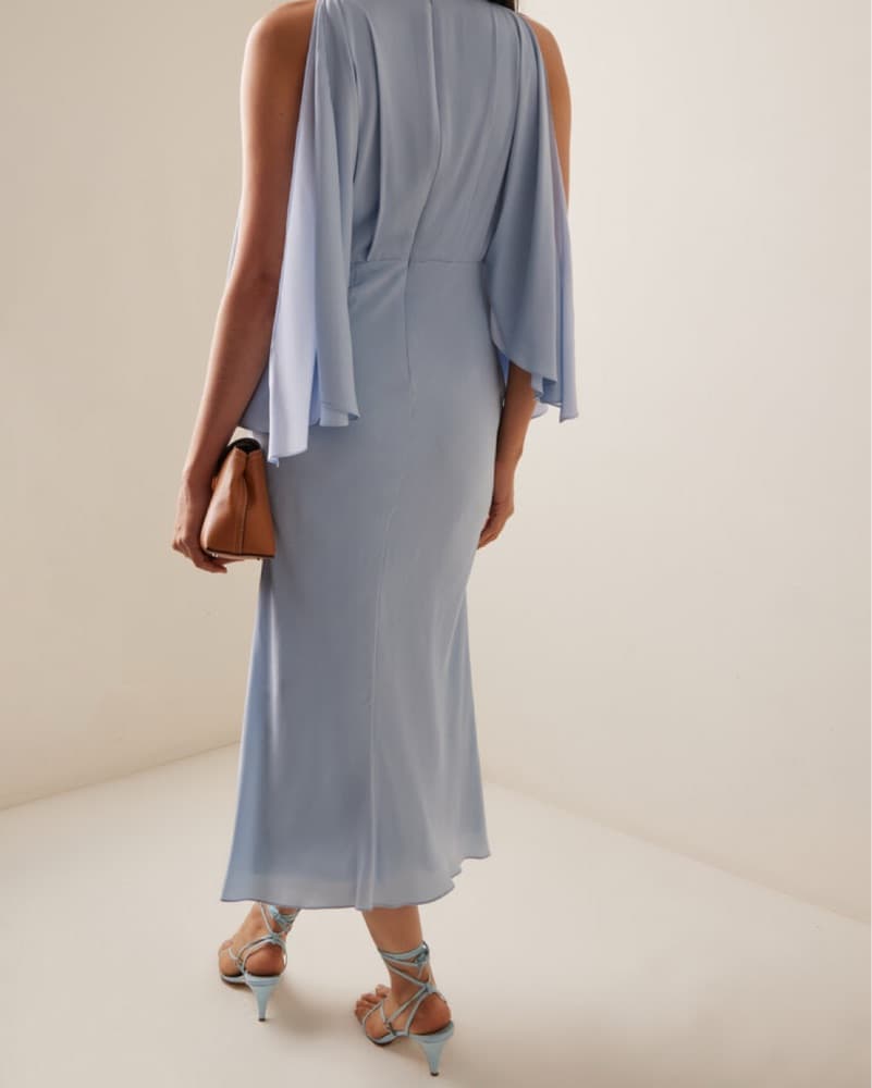 Brandon Maxwell The Camille Silk Dress - Image 4