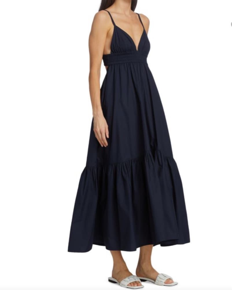 ALC Navy Maxi Dress - Image 1