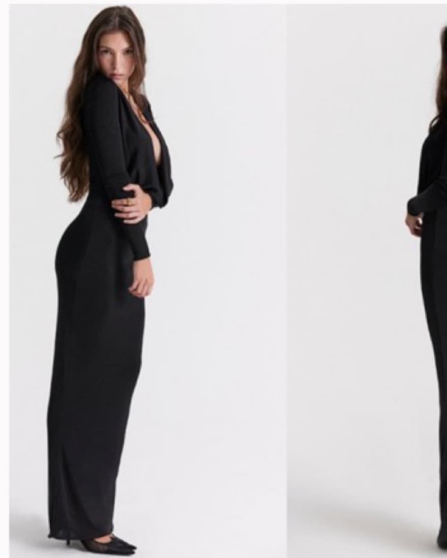 House of CB Black Dress - Image 2