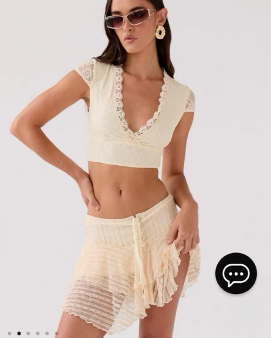 Coconut Cove Mini Skirt - Image 3