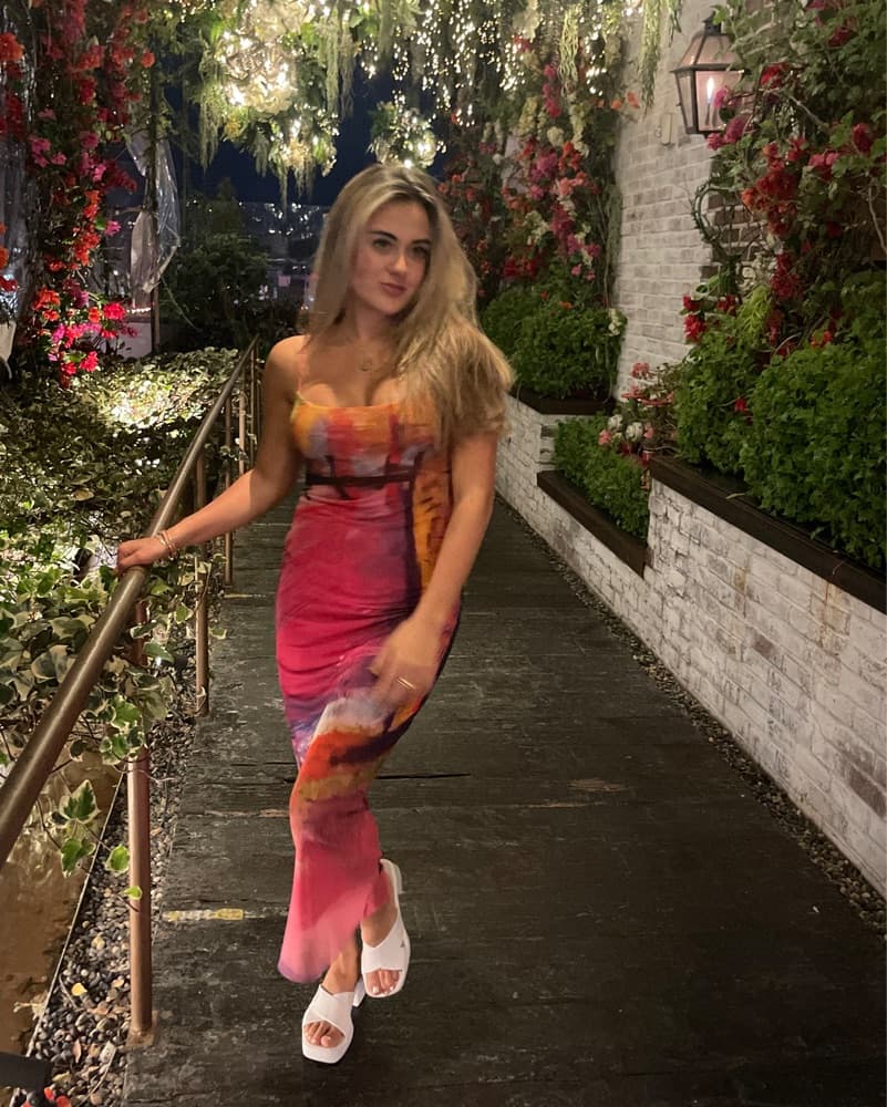 Zara Maxi Dress - Multi Color  - Image 1