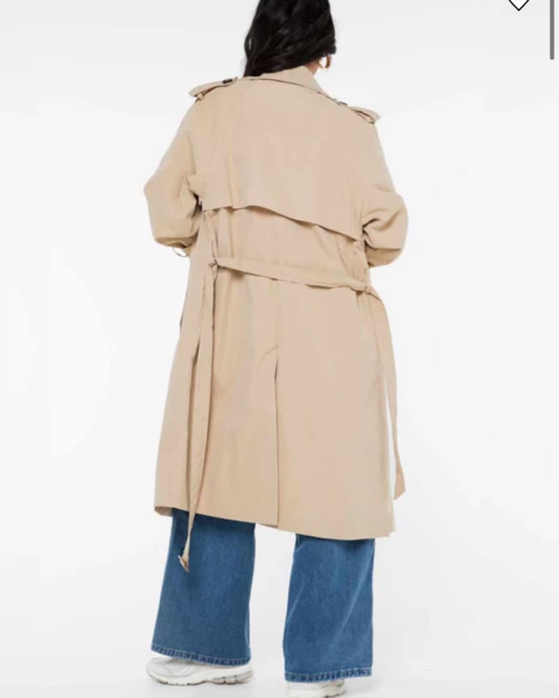 Beige Trench Coat - Image 2