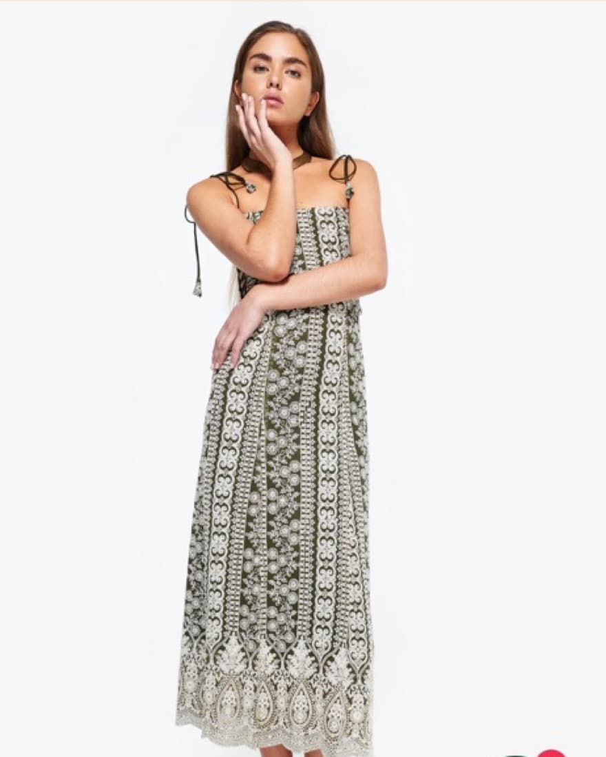 Venus Green Dress - Image 1