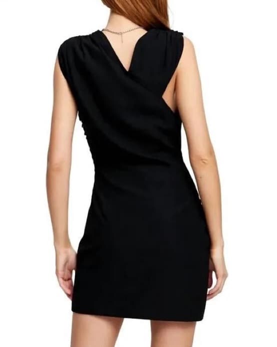 Lioness High Life Mini Dress In Onyx - Image 4