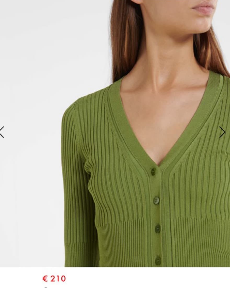 Ribbed Knit Cardigan - Image 3