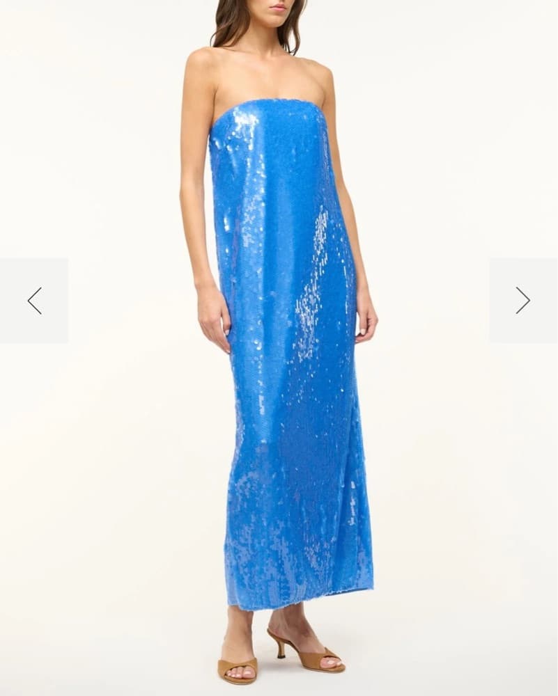 Staud Casey Dress Cornflower - Image 1