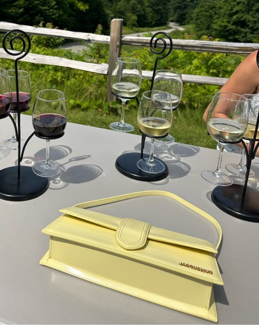 Jacquemus Le Bambino Long Yellow Bag - Image 5